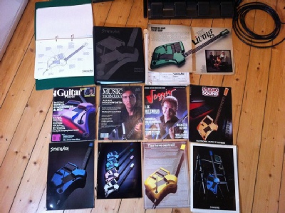 Alec's SynthAxe Memorabilia